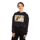 Spin Spin Spin Cropped Hooded Sweatshirt